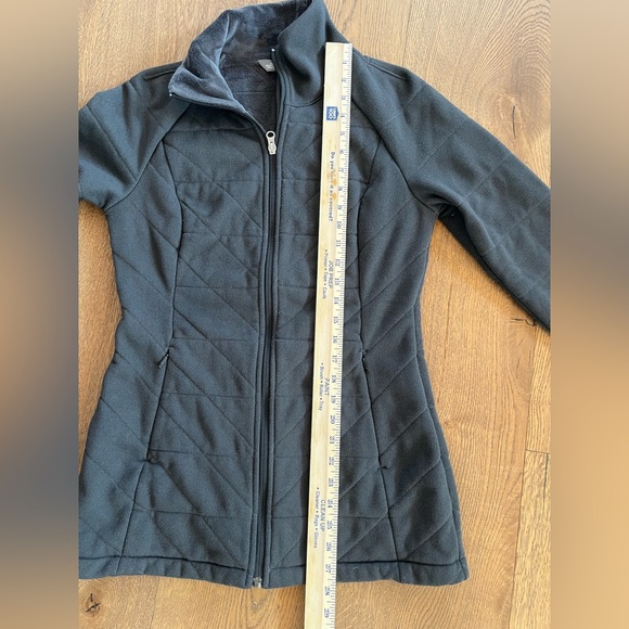 The North Face Women's Knit Stitch Fleece Jacket dark grey size s - Picture 7 of 8